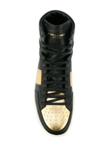 SAINT LAURENT sl/10H Court Classic Hi-top Sneakers