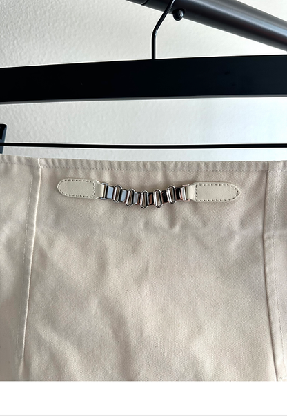 HERMES Cotton Mini Skirt