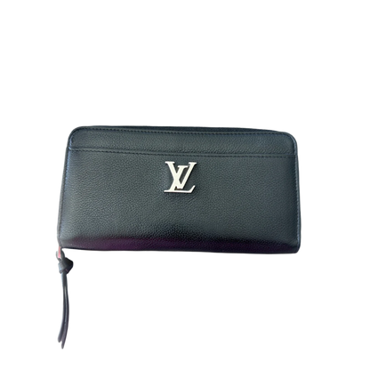 LOUIS VUITTON Zippy Lockme Black