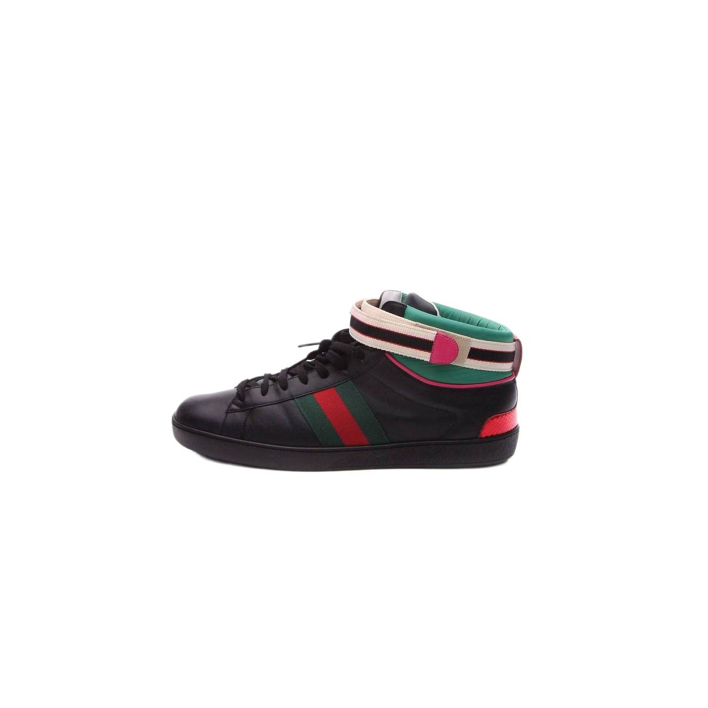 Gucci Stripe Ace High-Top Men's Sneakers
