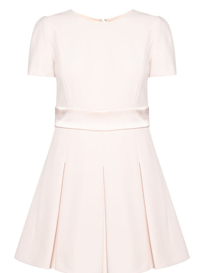 EMPORIO ARMANI PINK SHORT-SLEEVED DRESS