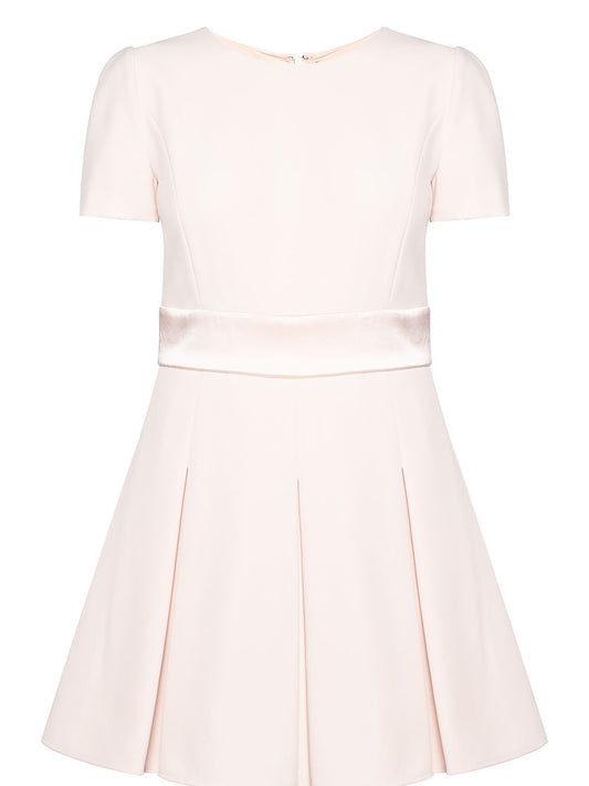 EMPORIO ARMANI PINK SHORT-SLEEVED DRESS