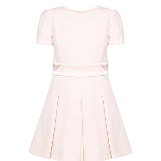 EMPORIO ARMANI PINK SHORT-SLEEVED DRESS