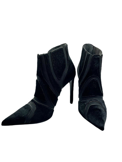 BALENCIAGA Heel Pointed Toe Ankle Boots