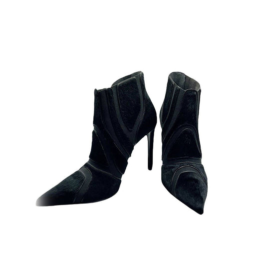 BALENCIAGA Heel Pointed Toe Ankle Boots