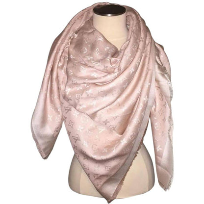 Louis Vuitton Monogram Silk Shawl