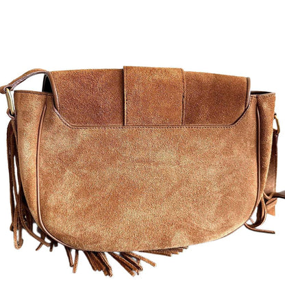 CELINE Camarat Suede Bag