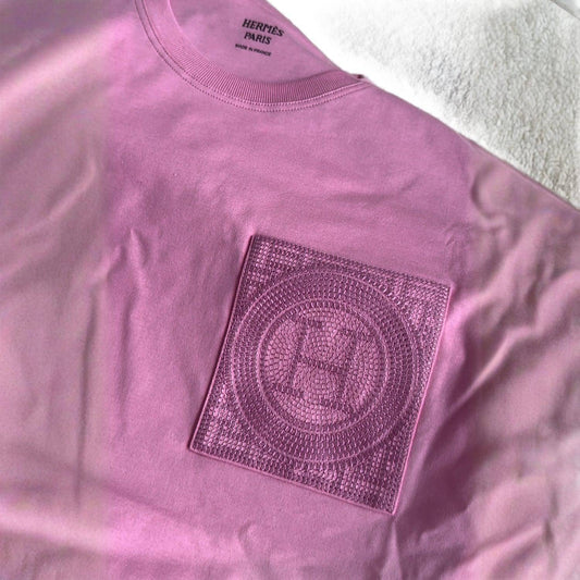 Hermes Straight embroidered pocket t-shirt