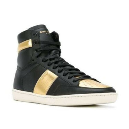 SAINT LAURENT sl/10H Court Classic Hi-top Sneakers