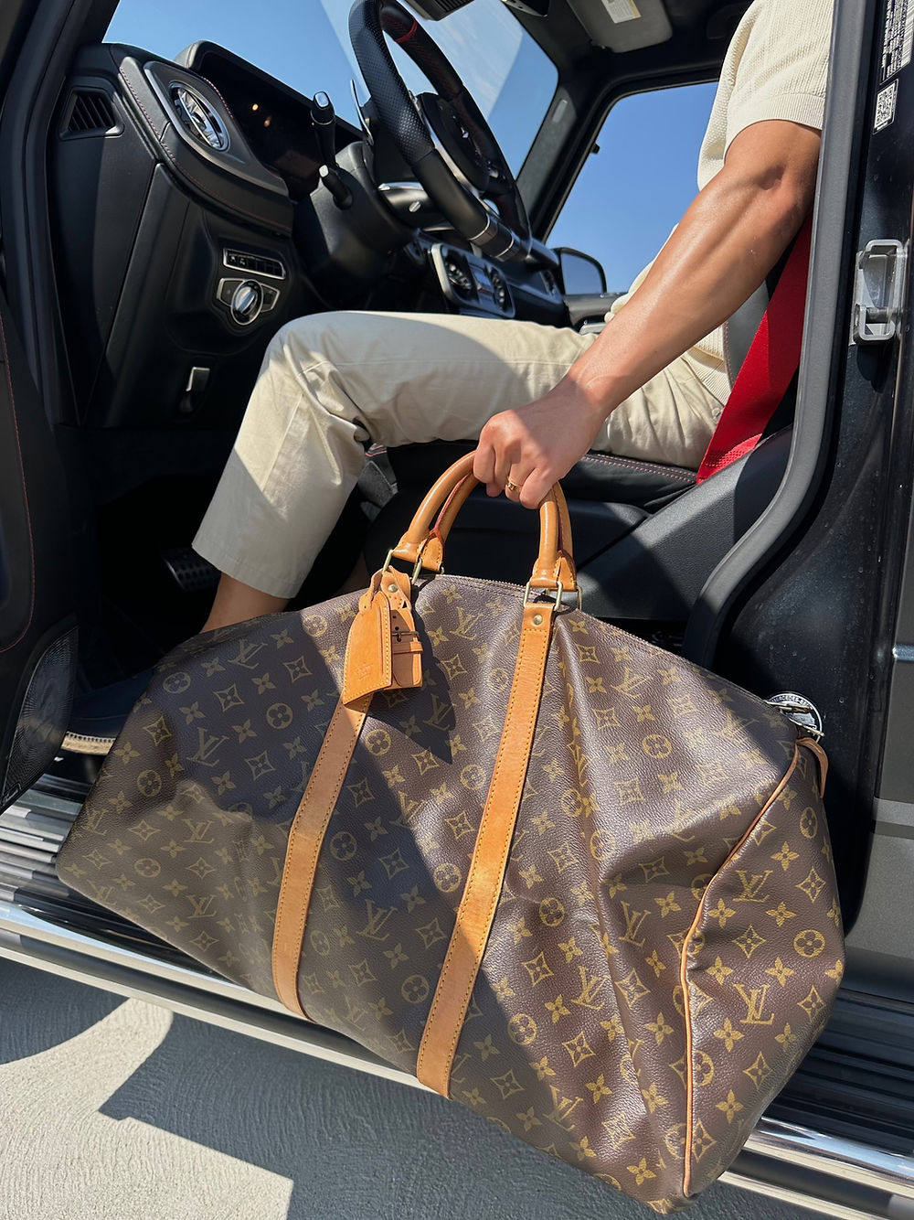 Louis Vuitton keepall 55