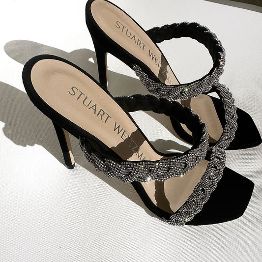 STUART WEITZMAN Suede Sandals