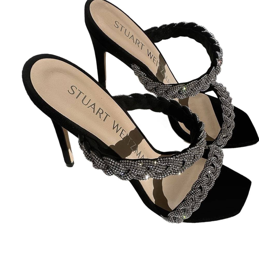 STUART WEITZMAN Suede Sandals