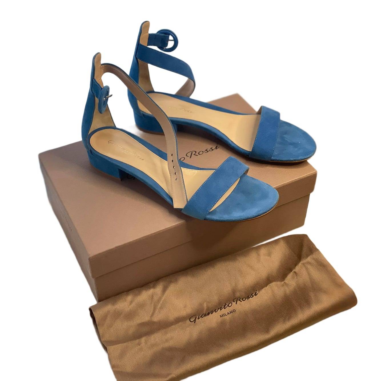 GIANVITO ROSSI Ankle Strap Sandals original Price 595