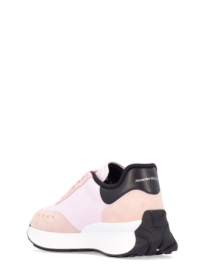 ALEXANDER MCQUEEN LEATHER SNEAKERS