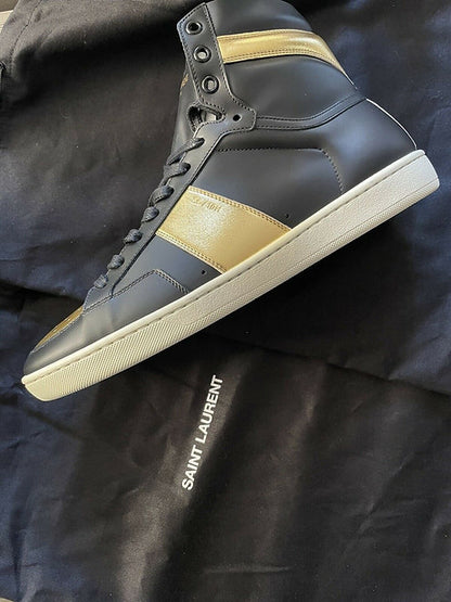 SAINT LAURENT sl/10H Court Classic Hi-top Sneakers