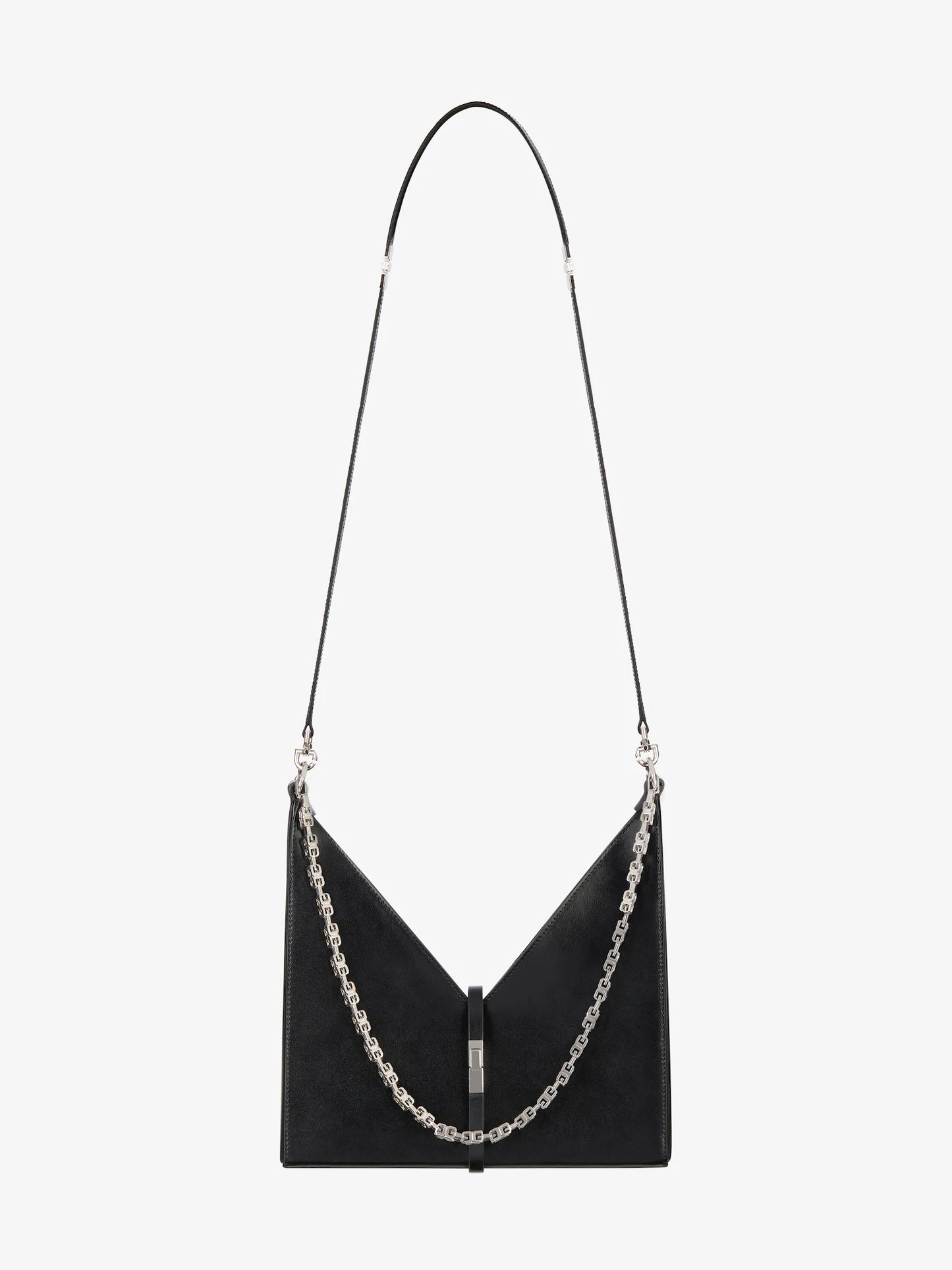 Givenchy Small Cut Out bag in Box leather with chain