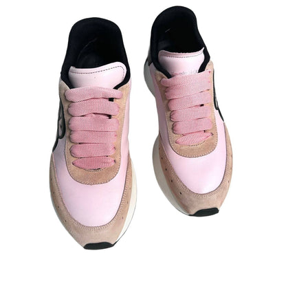 ALEXANDER MCQUEEN LEATHER SNEAKERS