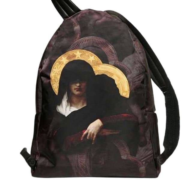 Givenchy Madonna Nylon & Leather Backpack In Black
