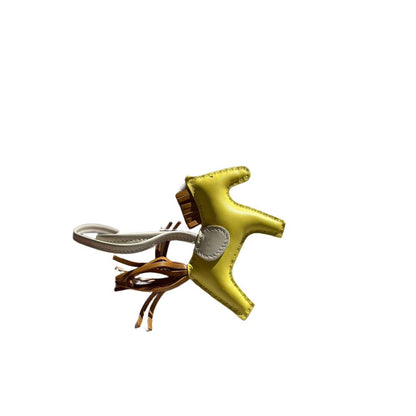 HERMES RODEO PM LIME CHARM