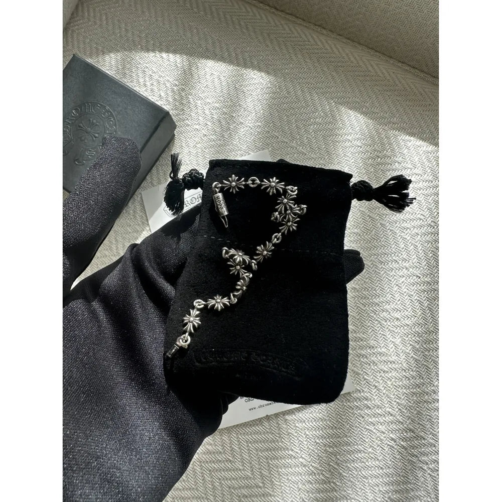 CHROME HEARTS Tiny E Cross Bracelet