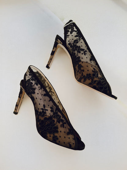 JIMMY CHOO 85 Suede Pumps