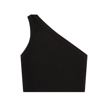 CELINE Silk crop top with underwire