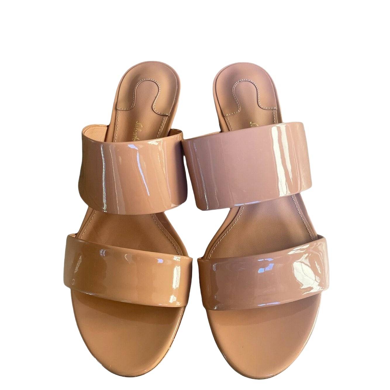 SALVATORE FERRAGAMO BELLUNO Calf Floral Heel Sandals
