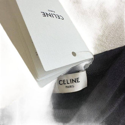 CELINE Silk crop top with underwire