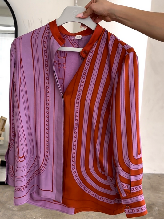 Hermes Silk Shirt