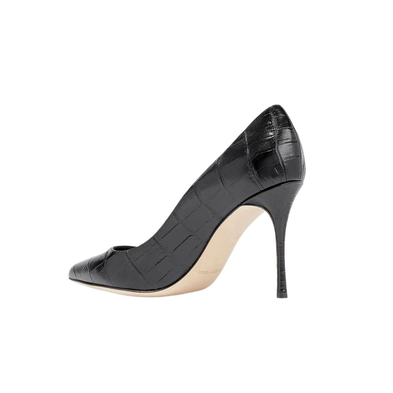 SERGIO ROSSI leather pumps