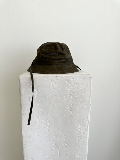 Jacquemus Khaki La Bucket Hat