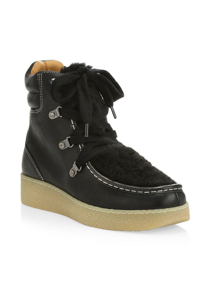 Isabel Marant Alpica Leather Hiking Boots