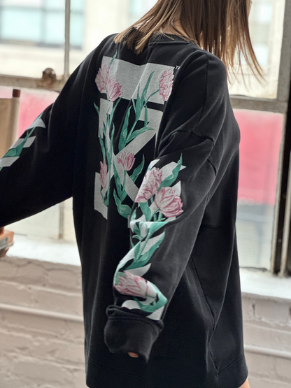 Off-White SS17 Tulip Crewneck Sweatshirt