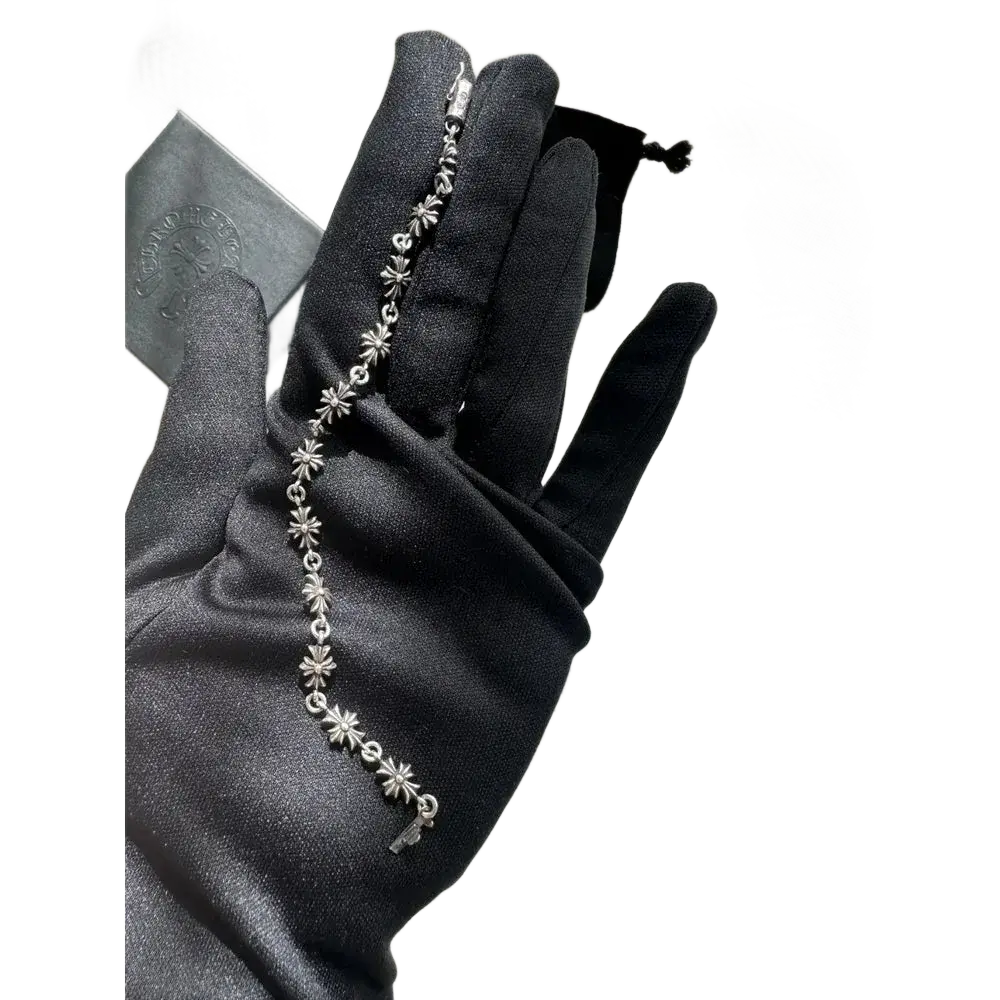 CHROME HEARTS Tiny E Cross Bracelet