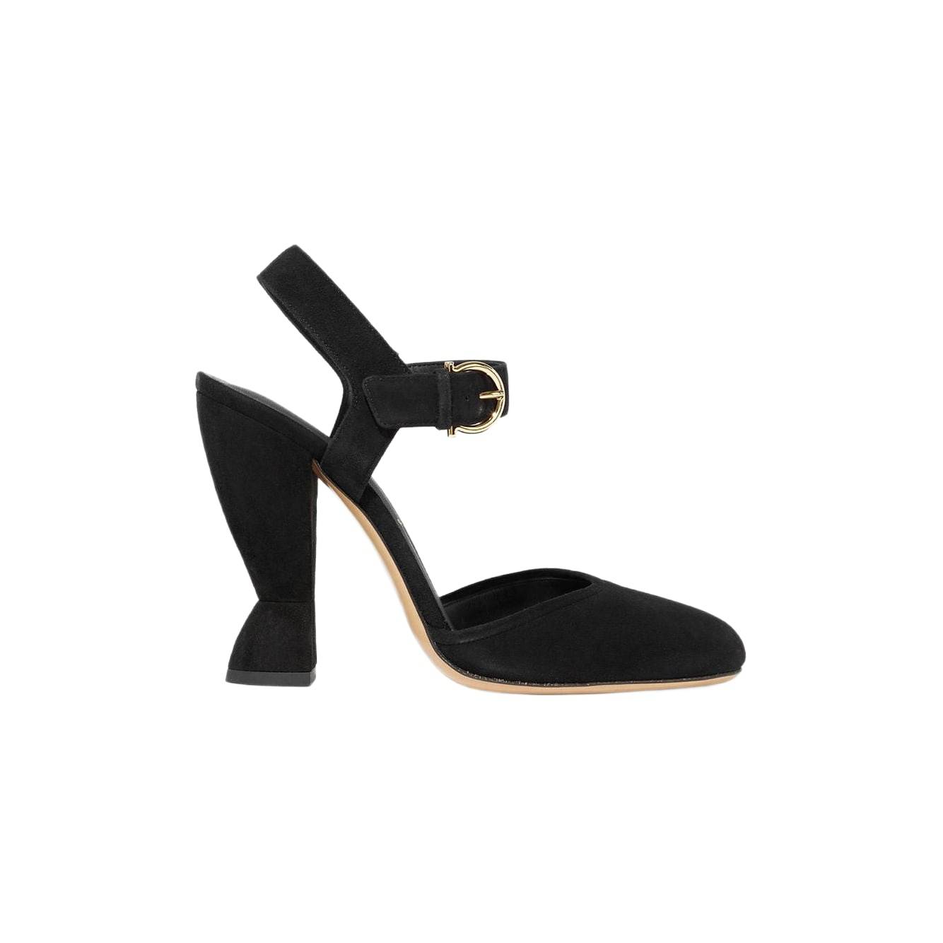 SALVATORE FERRAGAMO Suede Pumps