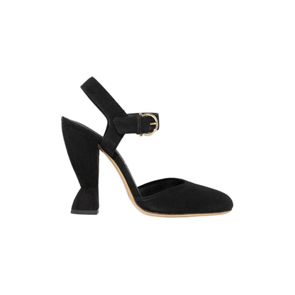 SALVATORE FERRAGAMO Suede Pumps