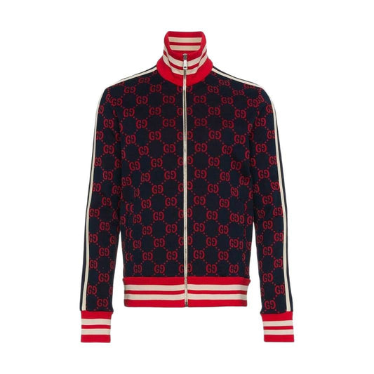 GUCCI JACQUARD GG TRACK JACKET SZ XXL. Retail Price 2000$