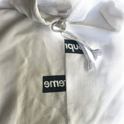 Supreme Supreme X Comme de garçons Split Box Logo Hoodie
