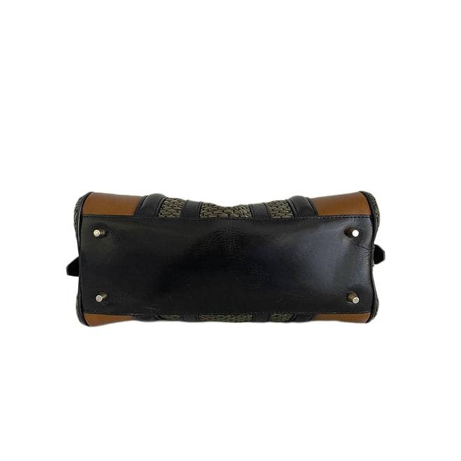 BURBERRY Tri-color Boston Bag