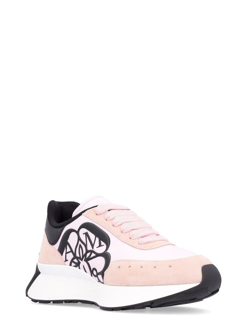 ALEXANDER MCQUEEN LEATHER SNEAKERS