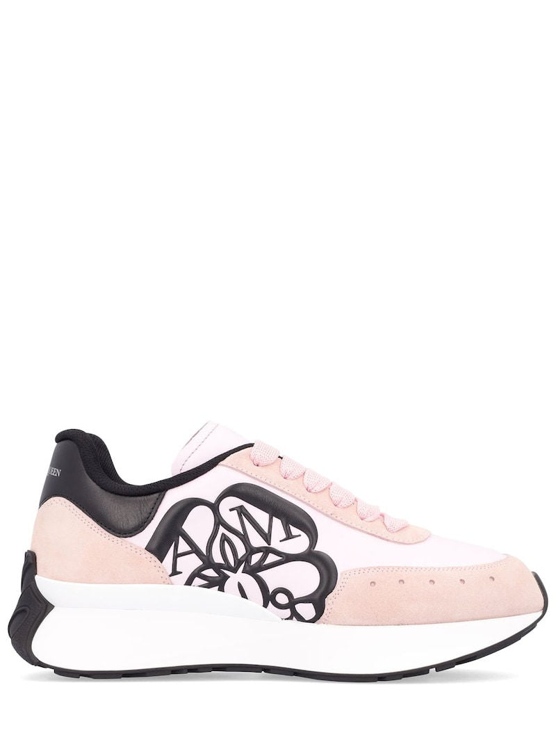 ALEXANDER MCQUEEN LEATHER SNEAKERS