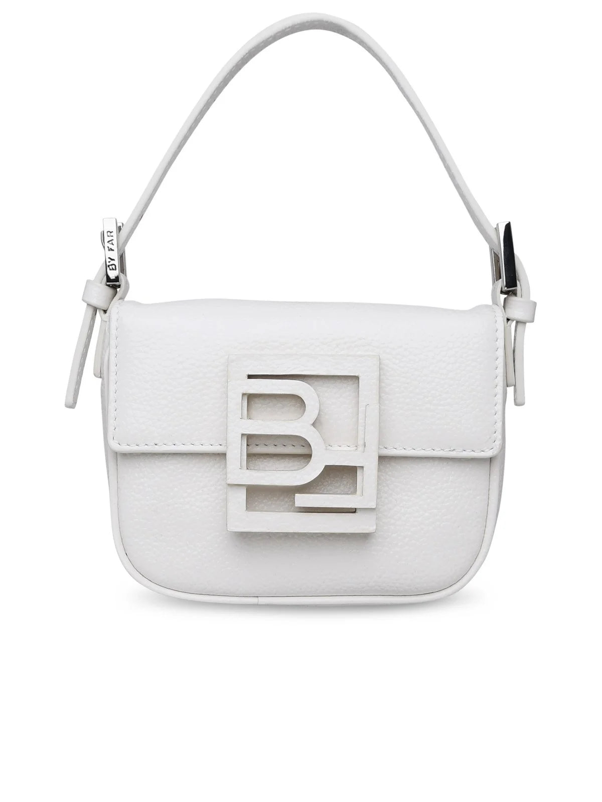 BY FAR Alfie Logo Plaque Mini Top Handle Bag