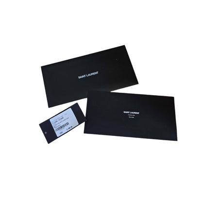 SAINT LAURENT Grained Calfskin Nano Supple Sac De Jour Bag