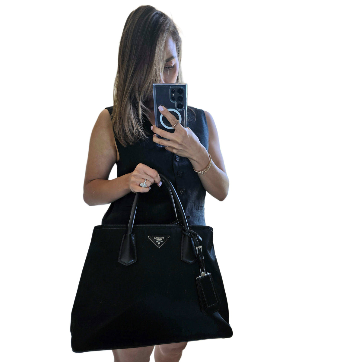 PRADA Tote Shoulder Crossbody Bag