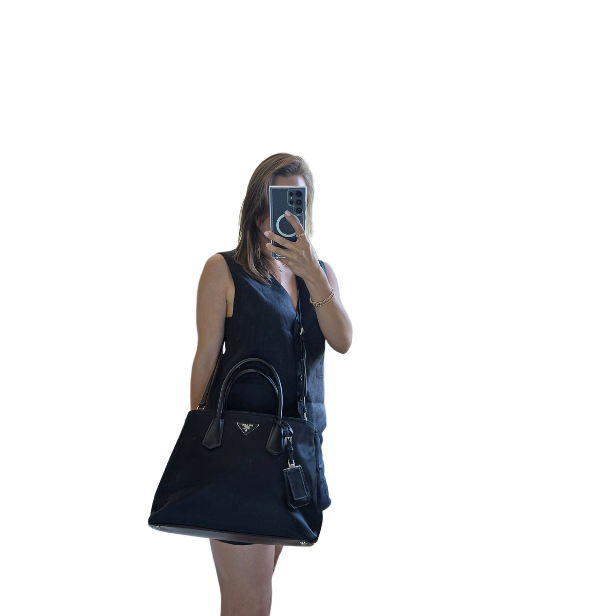 PRADA Tote Shoulder Crossbody Bag