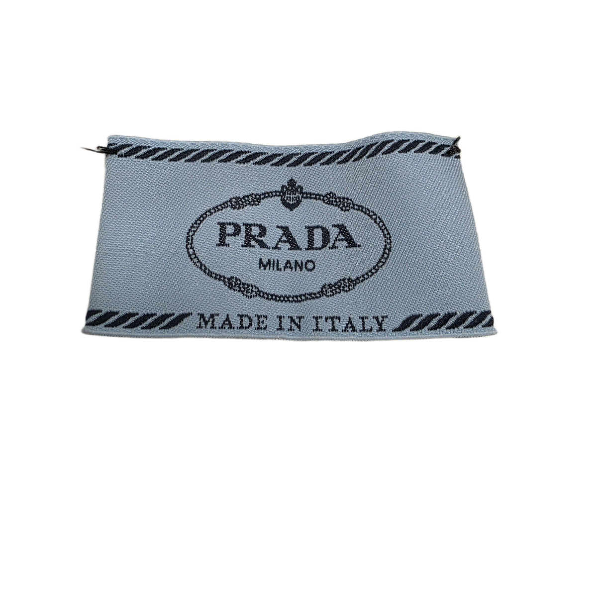 Prada White Intarsia Logo Knit Sweater