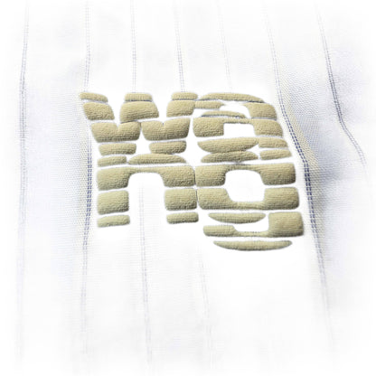 Alexander Wang Sleeveless Striped Cotton Shirt