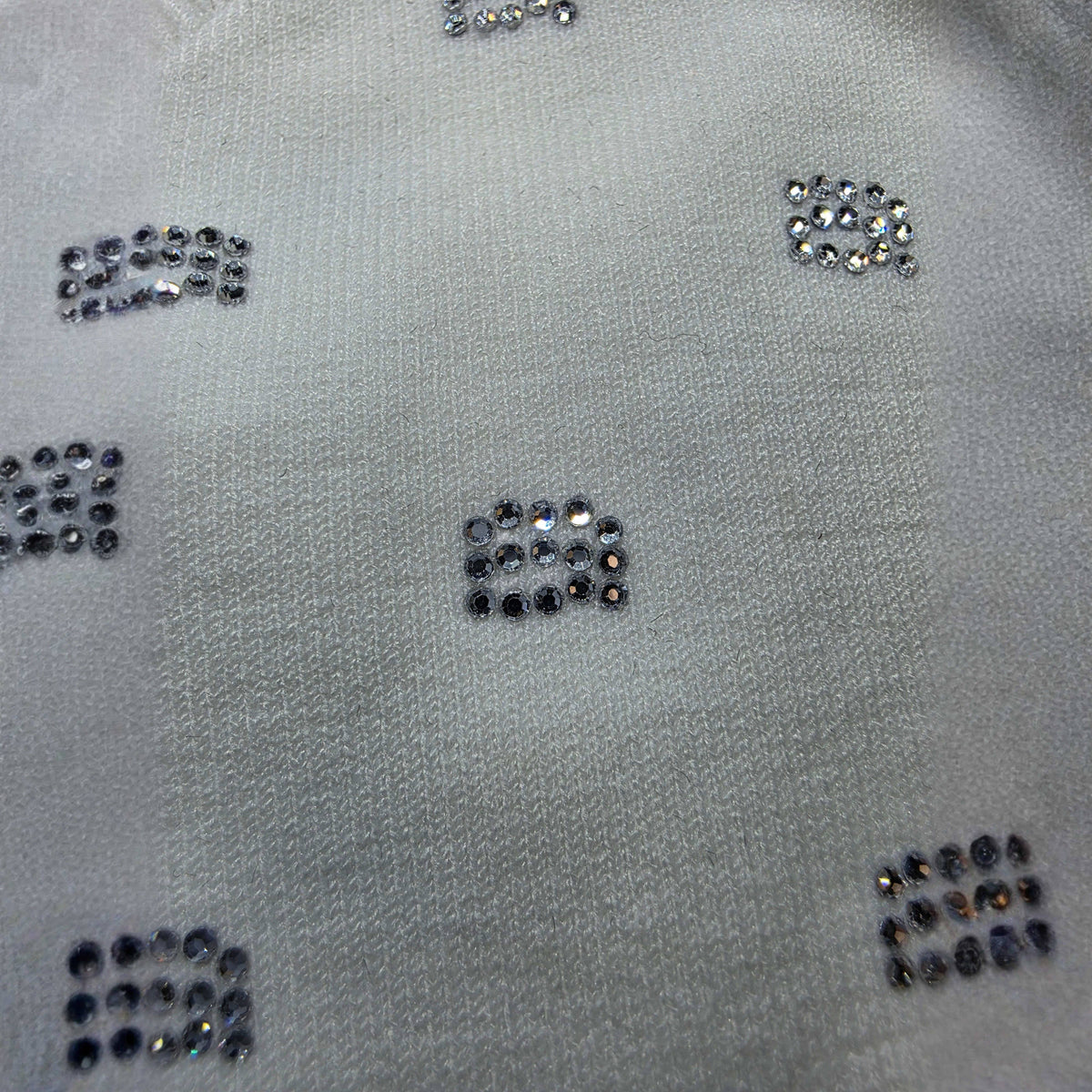 Alexander Wang Crystal Logo Cropped Top Small