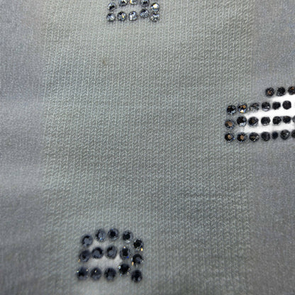 Alexander Wang Crystal Logo Cropped Top Small