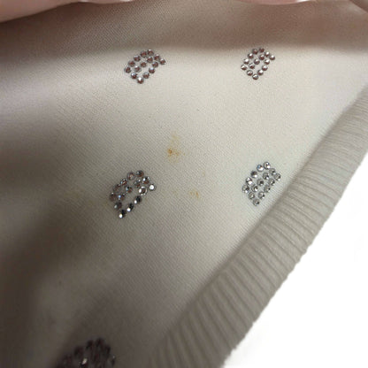 Alexander Wang Crystal Logo Cropped Top Small